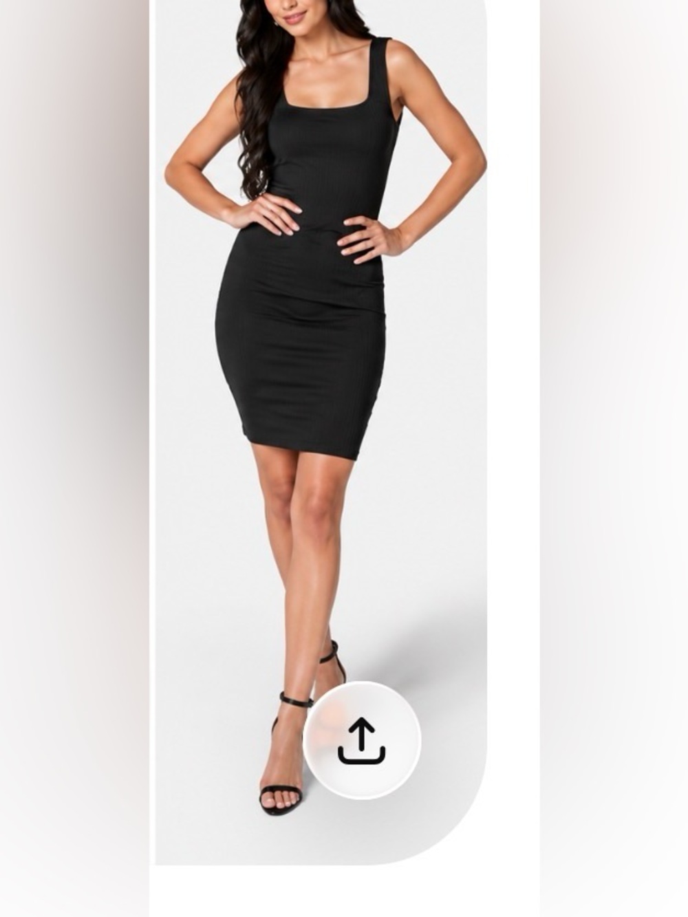 bebe Low Back Ruched Mini Dress - Black / XXL
